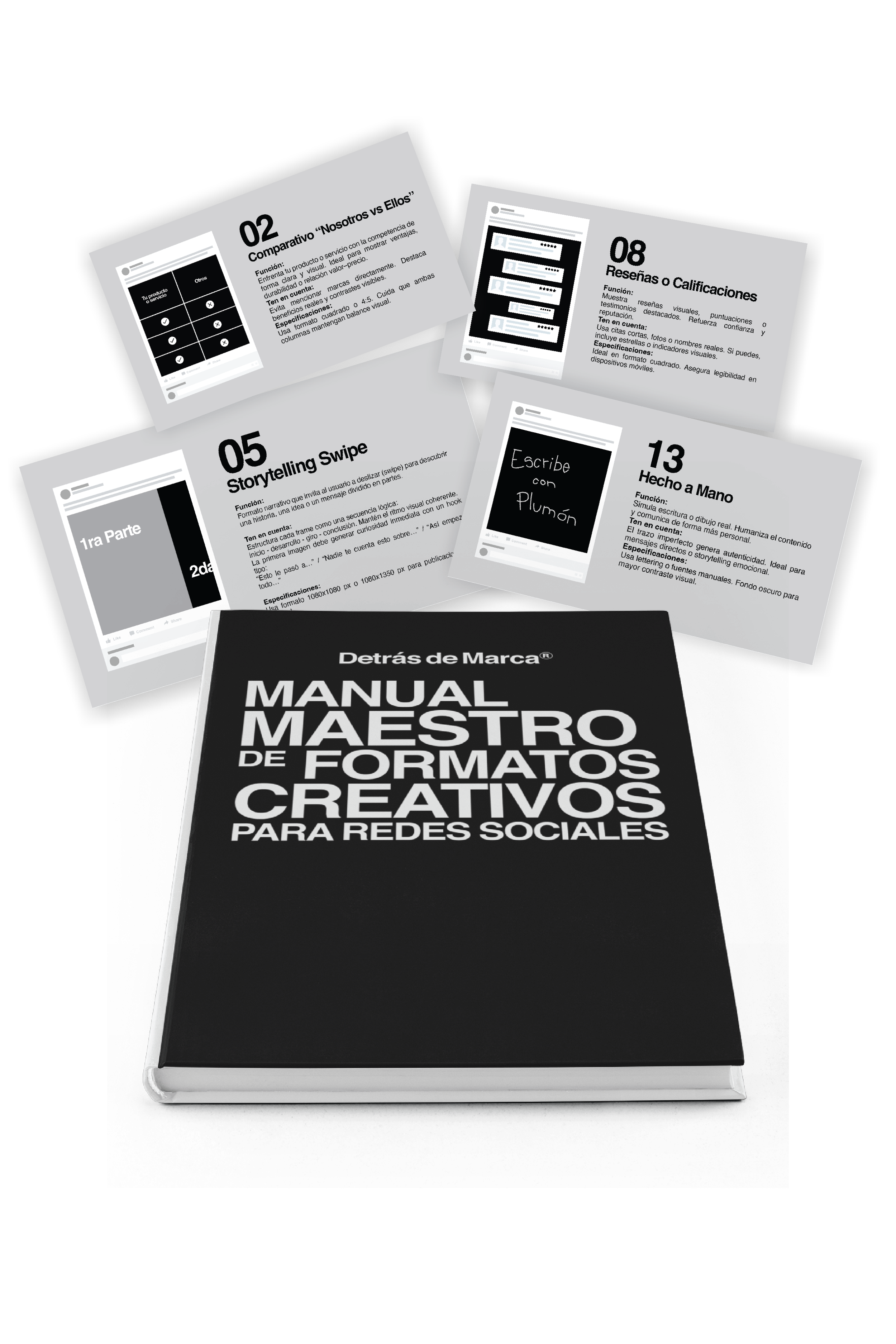 Manual Maestro de Formatos Creativos para Redes Sociales